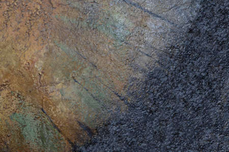 Texture of old gray concrete wall for background