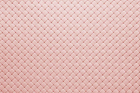 White wicker pattern, rough textile texture of wicker typeの写真素材