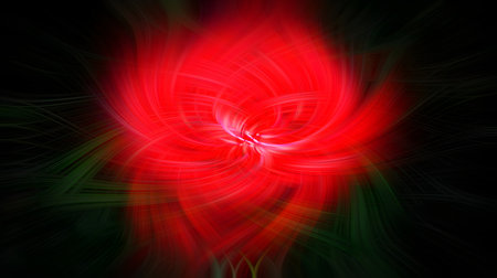 abstract fractal background a computer-generated 2D illustration, textureの素材