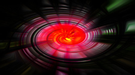 abstract background with red and black stripes, computer-generated imageの素材