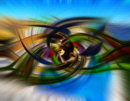 abstract background with some smooth lines in it (see portfolio for more in this series)の素材