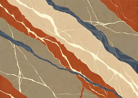 Sophisticated abstract design with flowing earth tones and delicate marble veining. Perfect for modern interiors, upscale branding, and elegant digital backdrops.の写真素材