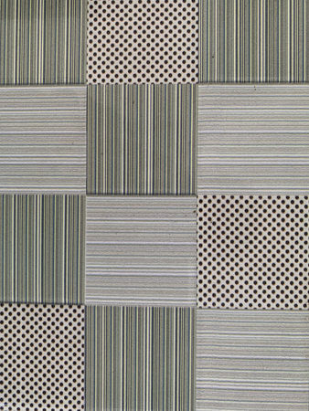 Seamless texture of a metal plate with a pattern of stripesの写真素材