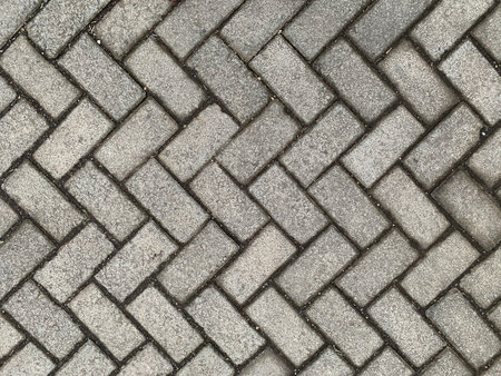 pattern of paving stones in the street, closeup of photo.の写真素材