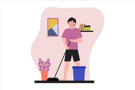 Weekend Activity Flat Designのイラスト素材