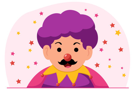 Flat April Fools Design Illustrationのイラスト素材