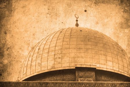 Retro look of the Orient - Jerusalem in Israelの写真素材