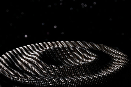 representation of a gravitational-wave in the outer spaceの写真素材