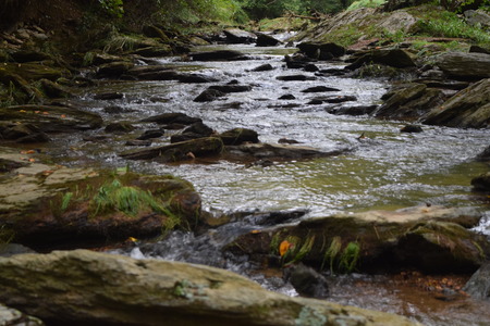 The Running Riverの写真素材