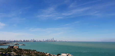 Morning view in Kuwaitの素材