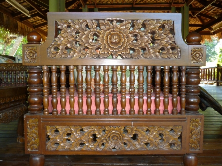 Decorative thai arts in Malitime resort, Krabiの写真素材