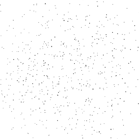 Stars scatter glitter blinking on space and galaxy black and white fade textured abstract backgroundのイラスト素材