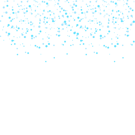 Water droplet texture, spots scatter splashing on white abstract background vector illustrationのイラスト素材