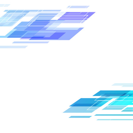 Digital art cover design technology template on white abstract background vector illustrationのイラスト素材