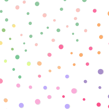 Dot and spots scatter celebration confetti pattern abstract background vector illustrationのイラスト素材