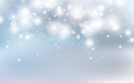 White abstract background, silver luxury seasonal winter holiday vector illustrationのイラスト素材