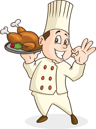 happy chefのイラスト素材