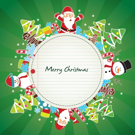 christmas cardのイラスト素材