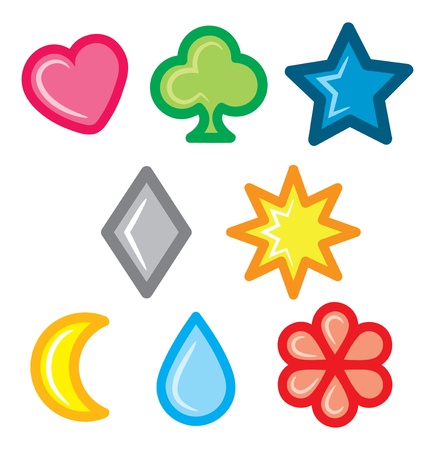 various symbolのイラスト素材