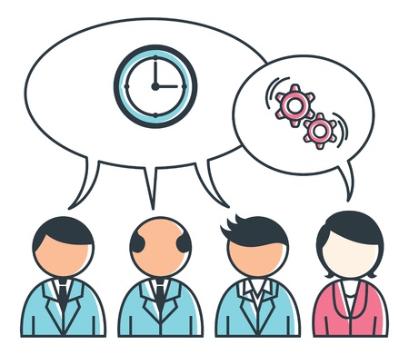business concept illustrationのイラスト素材