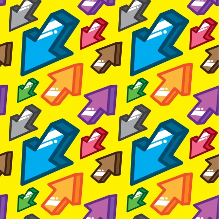 arrow backgroundのイラスト素材