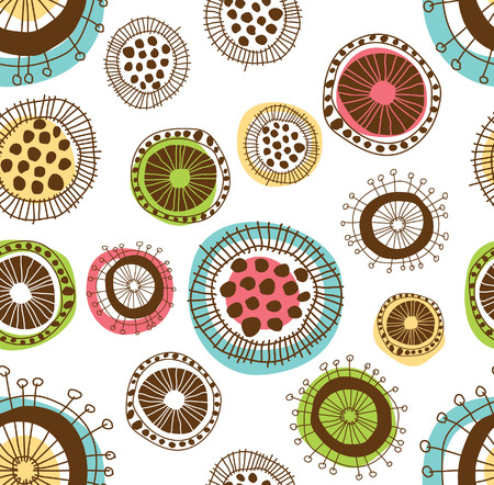 Abstract seamless patternのイラスト素材