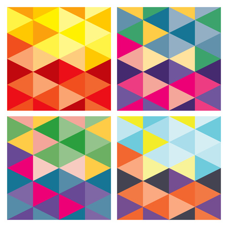 Abstract colorful pattern vector illustration.のイラスト素材