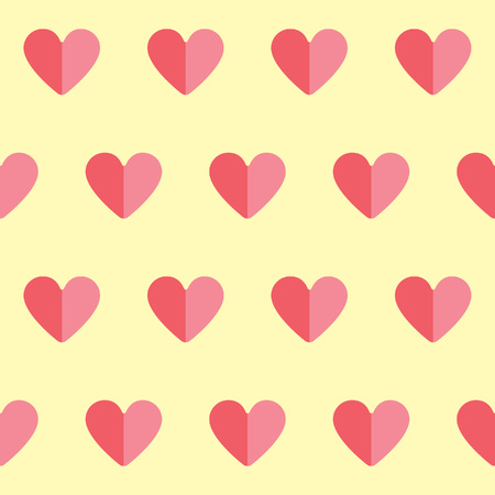 heart seamless backgroundのイラスト素材