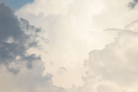 volumetric beautiful clouds are dark and light, beautiful clouds in bad weather