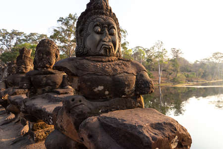 Cambodia. Angkor Wat 02.2019 Fragments of the Palace. Sights.のeditorial素材