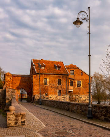 The seat of the Grand Master of the Order. Medieval Teutonic castle in Sztum in Pomerania (Poland) founded in 1377.のeditorial素材