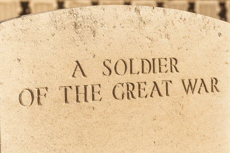 Soldiers of the great war cemetery flanders Belgium 