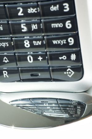 Isolated modern DECT phoneの写真素材