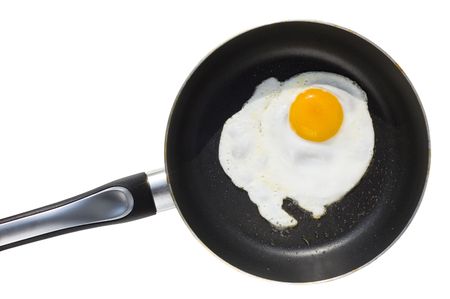 Fryed eggの写真素材