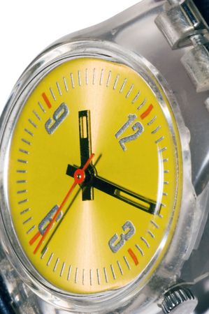 Watch isolated on white backgroundの写真素材