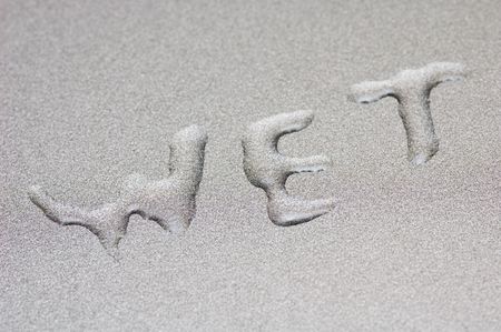 Water drops on metal backgroundの写真素材