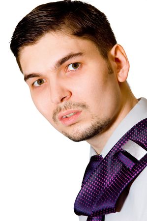 Emotional businessmanの写真素材