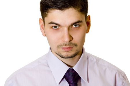 Emotional businessmanの写真素材