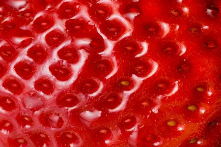 Strawberry texture extreme close upの写真素材
