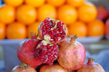 Pomegranate at armenian market