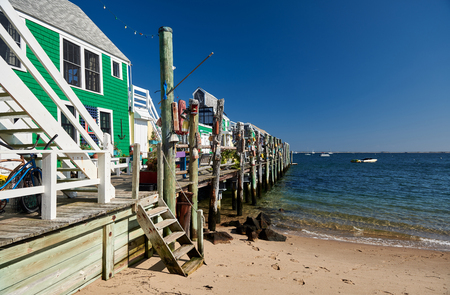 Beach at Provincetown, Cape Cod, Massachusetts, USA.の写真素材