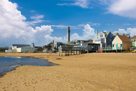 Beach at Provincetown, Cape Cod, Massachusetts, USA.のeditorial素材
