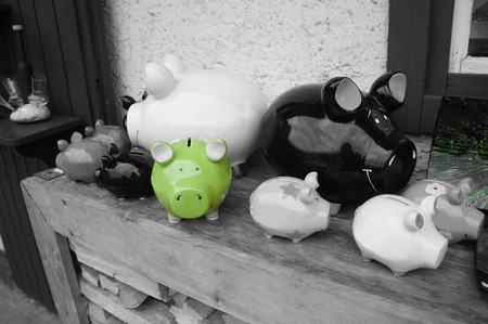 Piggy bankの写真素材