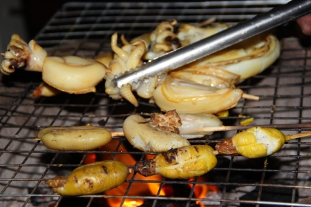 octopus grilledの写真素材