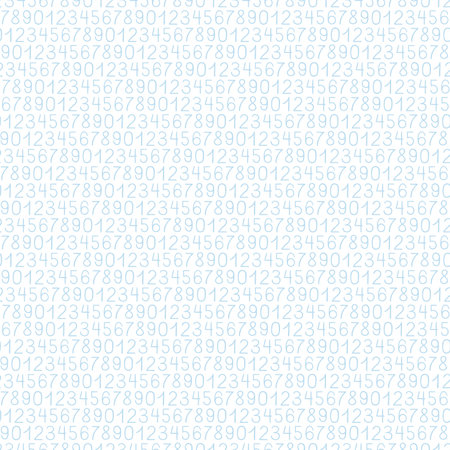 Numeral vector seamless pattern. Numberのイラスト素材