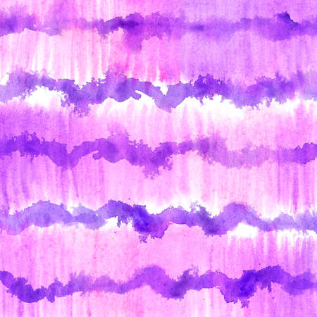 Tie Dye digital paper. Abstract horizontal stripesの写真素材