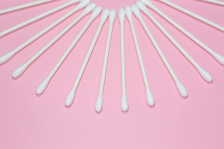 cotton swabの写真素材