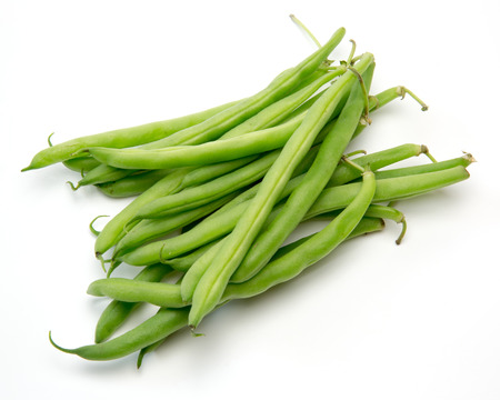 Kidney beans in a white backgroundの写真素材