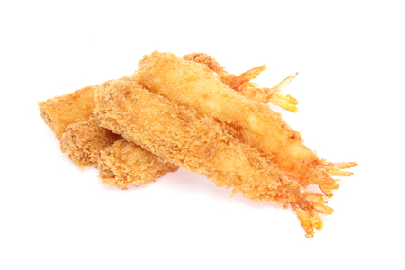 Fried shrimpの写真素材