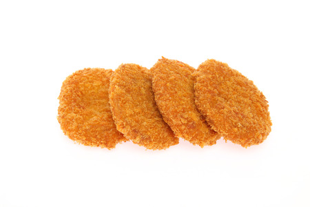 deep fried mashed potatoes covered with bread crumbs